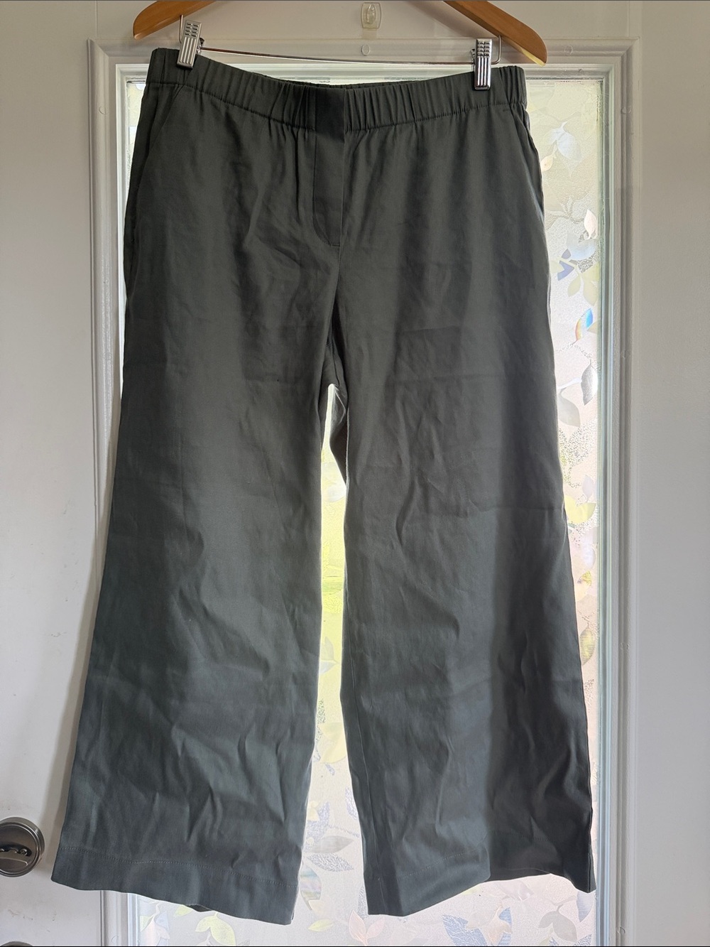 J Jill Linen Blend Wide leg pants